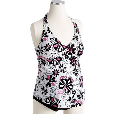 Maternity 2-Piece Pop Rock Halter Tankini