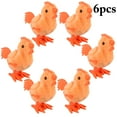 thumbnail image 1 of 6PCS Wind up Toy Cute Cartoon Plush Chicken Educational Clockwork Toy for Kids, 1 of 9