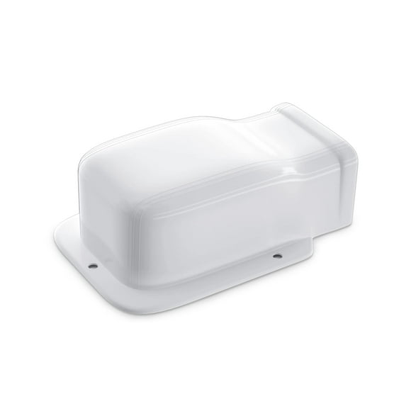 Plusluck 3"" Entry Wall Cover Line Cover Set Parts PVC Accessory for Decorative for Ductless Mini Split Central AC and Heat Pumps
