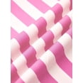 thumbnail image 4 of Pink Striped Maxi Dress With Tie Shoulder Straps And Smocked Bust For Beach Vacation, 4 of 4