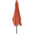 thumbnail image 2 of vidaXL Parasol Extérieur avec Mât en Métal 300x200 cm Terracotta, 2 of 5