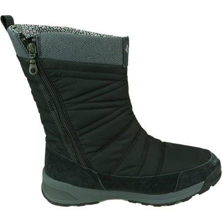 columbia women's meadows waterproof slip winter boot black