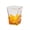 Yellow, variant on 8.5Oz Colorful Drinking Glasses, Hand Painted Square Bottom Glasses Cup Whiskey Cup