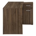 thumbnail image 2 of Monarch Specialties Computer Desk, Home Office, Corner, Storage Drawers, 46"l, L Shape, Work, Laptop, Laminate, Walnut, Contemporary, Modern, 2 of 9