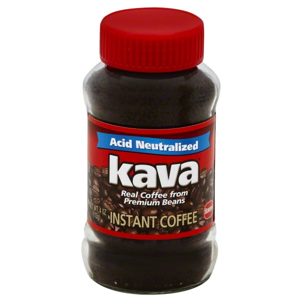 Kava Acid Neutralized Instant Coffee