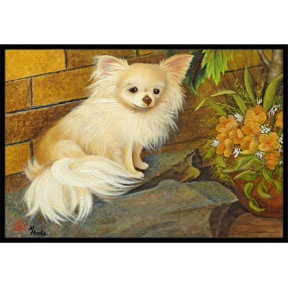 Chihuahua Just Basking Indoor & Outdoor Mat- - 24 x 36 in.