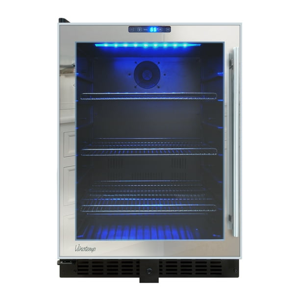 VT54 Mirrored Touch Screen Beverage Cooler