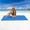 Dark Blue, variant on DELESYS Pocket Picnic Blanket Sandproof Camping, Compact Waterproof Beach Mat with 1 Travel Bag for Beach, Hiking, Backpacking, Family Travel Camping Vacation, 140*150cm