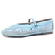thumbnail image 1 of Zapatillas de ballet Rihero Mesh para mujer, color azul, talla 8.5, 1 of 4