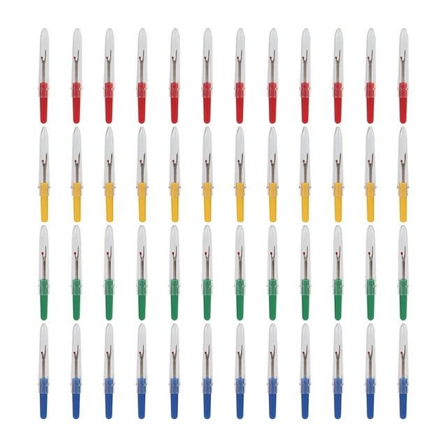 Seam Rippers,48Pcs Seam Rippers Durable Sewing Seam Rippers Kit Household Sewing Set Meticulously Designed