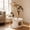 White-42.5, variant on PERIMIDOME 55” Large Cat Tree Tower for Indoor Cats, Multi-Level Cat Furniture with Condo, Hammock & Scratching Posts, Christmas Edition
