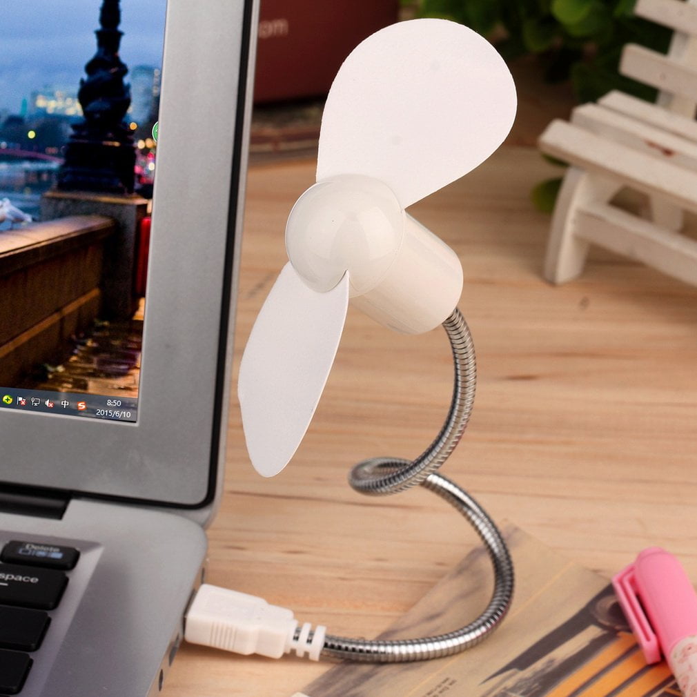 1X Flexible USB Mini Cooling Fan Cooler For Laptop Desktop PC Computer Gift J&HY 