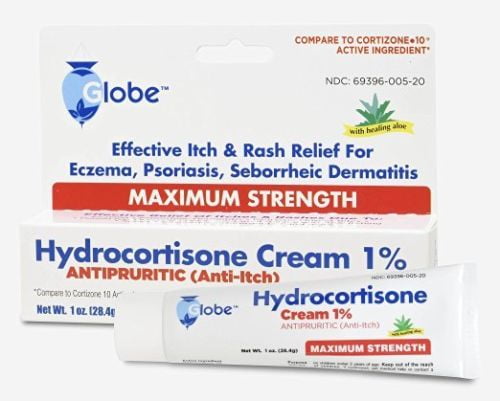 Hydrocortisone Maximum Strength CREAM 1% with ALOE, USP 1oz