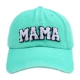 thumbnail image 3 of LiuXxxx Fashionable English Letter Embroidered Solid Color Baseball Cap Outdoor Sunshade Visor Headwear for Adults Light Green, 3 of 3