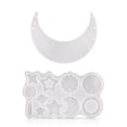 thumbnail image 1 of Bewildely DIY arte Luna estrella en forma de campana de viento molde hogar silicona gota moldes fabricante pared decoración molde colgante hacer Artesanía  Moldes de 2 piezas Bewildely HA009871-01, 1 of 6