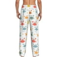 thumbnail image 7 of Salouo Colorful Crabs Print Pajama Pants for Men, Lounge Pants Elastic Waistband Casual Men's sleepwear Loungewear Sleep Pajama Pant -Small, 7 of 7