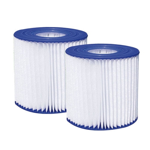 Summer Waves Pool Filter Cartridge Replacement Type A or C 4Pack Polygroup 
