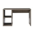 thumbnail image 4 of Linon Duhon Transitional Double Cubby Storage Writing Desk, Gray, 4 of 12