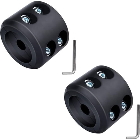 HOUGEET Winch Cable Hook Stopper Saver Winches Winch Bump Stop Fit for ATV UTV Trucks ORV Trailers Sport-Utility Off-Road Vehicles 2pc