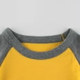 thumbnail image 3 of Generic Toddler Boy Long Sleeve Crewneck Performace Tops with Sleeves Soft Base Layer All Season Cotton Stretch Color Shirts(4-6 Years,Grey), 3 of 5