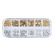 thumbnail image 1 of Soidarity Mujeres Nail Art Studs Niñas Manicura Artesanía Decoración Salón de moda Uña Belleza Decorativa 12 Rejillas Metal con caja Juegos de manicura tipo 9 Soidarity CE014324-09, 1 of 6