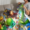 thumbnail image 3 of Yoshi anti-pilling, suave, ligera, esponjosa y acogedora de lujo para hogar y cocina – Perfecta para niños y adultos,80X100cm, 3 of 6