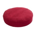 thumbnail image 1 of maskred Stretchy Stool Cover Washable Polyester Fiber Round for Lift Chair Home Light gray Red diameter 28-38cm, 1 of 6