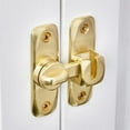 thumbnail image 5 of NOGIS Barn Door Lock, 90/180 Degree Gate Latches, Zinc Alloy Right Angle Door Lock Latch, Barn Door Hasp Latch for Push/Sliding/Barn Door (Gold), 5 of 6