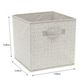 thumbnail image 4 of Simplify Non-Woven Paper Board Collapsible Basket with Handles, 4 of 5
