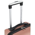 thumbnail image 5 of Travelers Club 20" Hard Side Rolling Carry-on Luggage for Travel- Rose Gold, 5 of 8