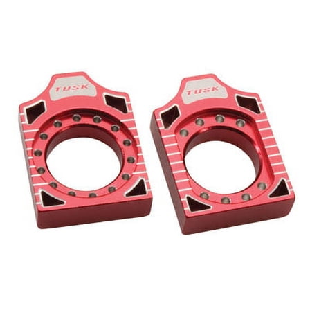 Racing Axle Block Red for Honda CR125R 2000-2007