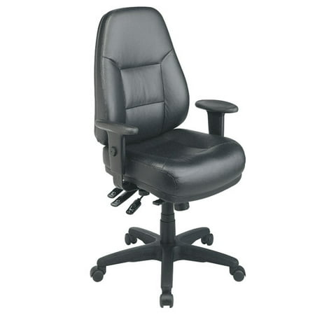 Office Star Products Deluxe High Back Leather Executive Chair Office Star Products Deluxe High Back Leather Executive Chair