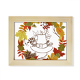 thumbnail image 1 of Garland Thanksgiving Day Pattern Desktop Photo Frame Picture Art Decoration Painting 6x8 inch, 1 of 3