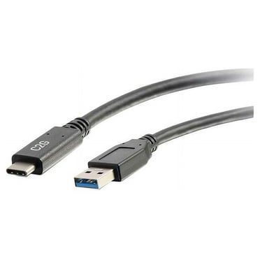 C2G 28831 USB 3.0 USB-C to USB-A Cable M/M, Black (USB IF Certified) (3 Feet, 0.91 Meters)
