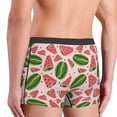 thumbnail image 3 of Uemuo Watermelon Pattern Men's Boxer Briefs,Trunk Anti-Chafing,Comfortable, Durable, and Stylish Underwear-Medium, 3 of 9