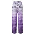 thumbnail image 4 of Vedolay Men's Trousers Big and Tall Sports Spring Color Solid Men's Pants Casual Men's Pants,Purple 3XL, 4 of 5