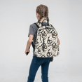 thumbnail image 5 of Naloa Snake Print Lightweight DayBackpack Suitable for school, work, shopping, travel, etc., 5 of 5