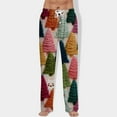thumbnail image 2 of Tplvbz Pajama Pants for Men - Comfy Christmas Pj Pants, Lightweight Fabric, Elastic Waistband, Holiday Themed Lounge Pants & Sleepwear, 2 of 8