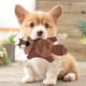 thumbnail image 4 of Mascota de peluche suave que suena con papel de timbre, protección de limpieza de dientes, juguete de entrenamiento interactivo para morder y masticar para perros, 4 of 8