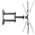 Fullmotion TV Wall Mount for most 23"55" flat panel TVs in Black