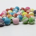 thumbnail image 5 of U8MO 500 White with Mixed Color Acrylic Corrugated Ball Spacer Beads 6mm Craft DIY, 5 of 7