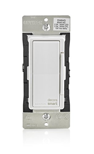 Leviton Decora Smart 600W Light Dimmer with Homekit Technology by Leviton