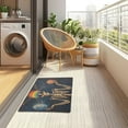 thumbnail image 4 of Yayeee Doormat for Indoor Entrance 32" x 20" Non Slippery Floor Rug, Skeleton with Rainbow, 4 of 8