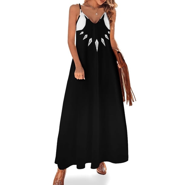 Nuevos vestidos sin mangas wakanda para mujer Vestidos de verano para mujer Ropa de verano para mujer Ropa de mujer