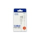 thumbnail image 2 of Cable De Carga Rápida Y Datos 2.4 USB A V8 Control Expert Color Blanco, 2 of 10