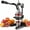 Black, variant on Cast Iron Manual Citrus Juicer, Heavy Duty Hand Press with 304 Stainless Steel Cup for Orange, Pomegranate, Grapefruit, Lemon