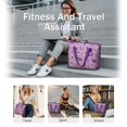 thumbnail image 5 of Tote Bag for Women - Colorful Funny Dachshund Shoulder Bag - Large Utility Work Duffle Bag with Zipper Handbag for Travel, Work, Sprots, 5 of 5