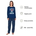 thumbnail image 2 of Hockey Santa Matching Christmas Jammies For Family And Team, Sport Christmas Pajamas, Size NB to Men 6XL, 2 of 7