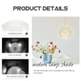 thumbnail image 7 of Lapsitude Glass Lamp Shade G9 Base Decorative Lampshade 120mm Ceiling Lamp Shade Supply, 7 of 7