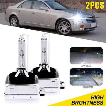 D1S HID Headlight Bulbs D1C/D1R/D1S HID Xenon Headlight Replacement Bulbs 6000K Bright White, 2 Bulbs
